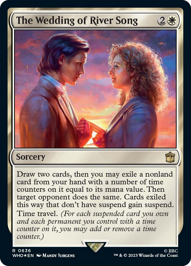 The Wedding of River Song (Surge Foil) [Doctor Who] | North Game Den
