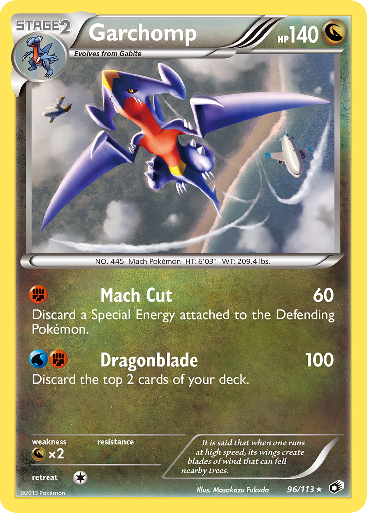 Garchomp (96/113) [Black & White: Legendary Treasures] | North Game Den