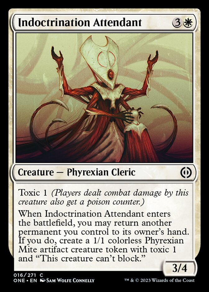 Indoctrination Attendant [Phyrexia: All Will Be One] | North Game Den