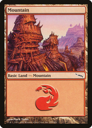 Mountain (299) [Mirrodin] | North Game Den