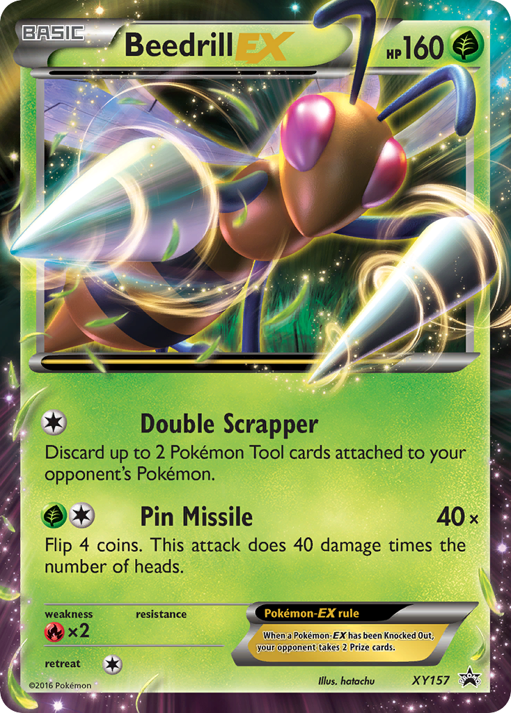 Beedrill EX (XY157) [XY: Black Star Promos] | North Game Den