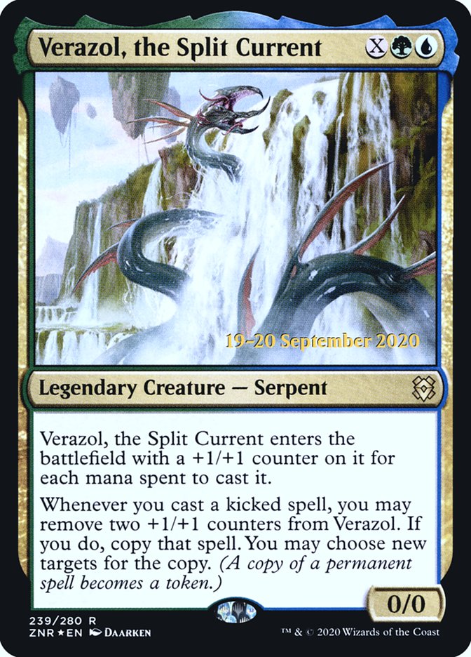 Verazol, the Split Current  [Zendikar Rising Prerelease Promos] | North Game Den