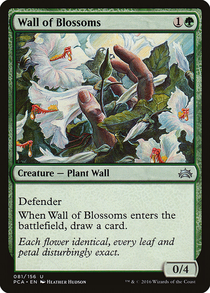 Wall of Blossoms [Planechase Anthology] | North Game Den