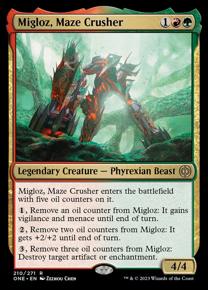 Migloz, Maze Crusher [Phyrexia: All Will Be One] | North Game Den