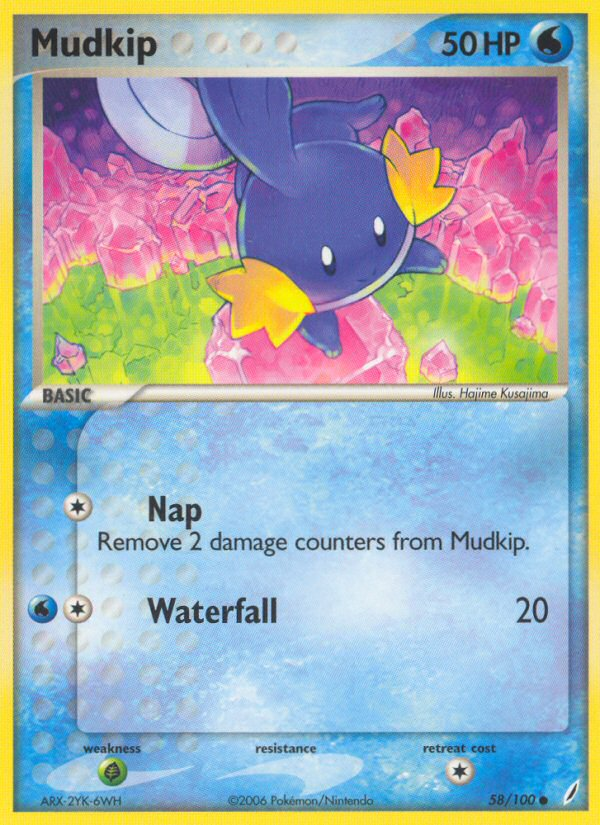 Mudkip (58/100) [EX: Crystal Guardians] | North Game Den