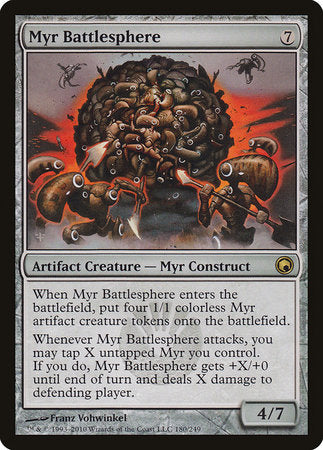 Myr Battlesphere [Scars of Mirrodin] | North Game Den