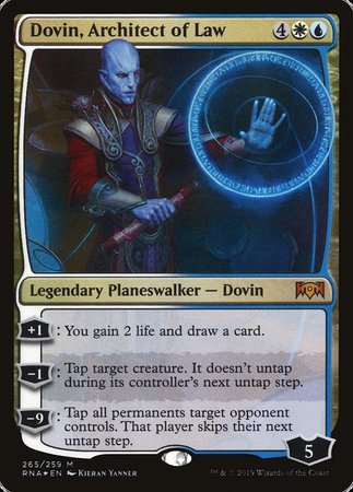 Dovin, Architect of Law [Ravnica Allegiance] | North Game Den