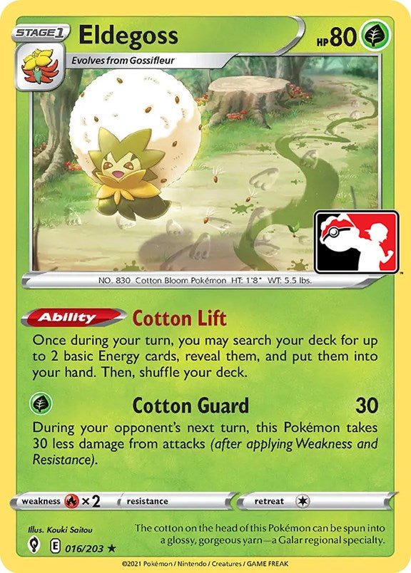 Eldegoss (016/203) [Prize Pack Series One] | North Game Den