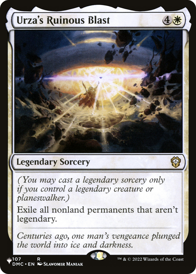 Urza's Ruinous Blast [Secret Lair: From Cute to Brute] | North Game Den