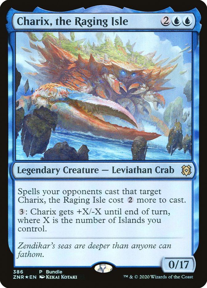 Charix, the Raging Isle (386) [Zendikar Rising] | North Game Den