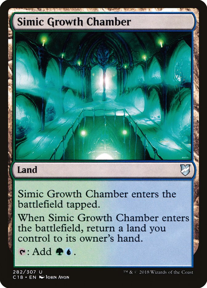 Simic Growth Chamber [Commander 2018] | North Game Den