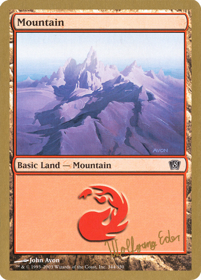 Mountain (Wolfgang Eder) [World Championship Decks 2003] | North Game Den