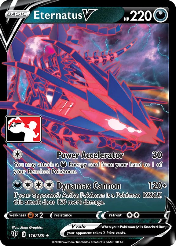 Eternatus V (116/189) [Prize Pack Series One] | North Game Den