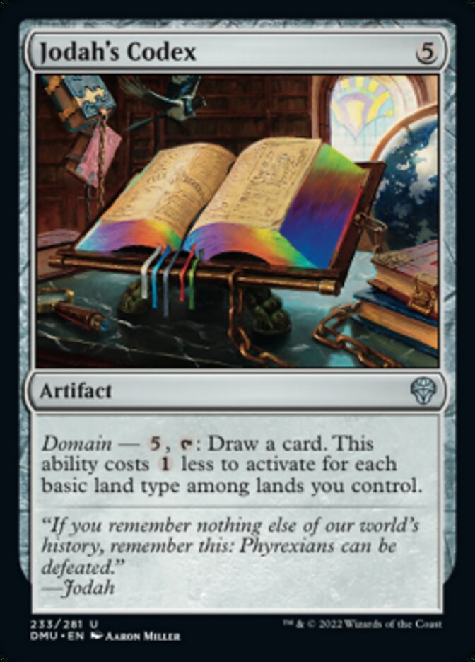 Jodah's Codex [Dominaria United] | North Game Den