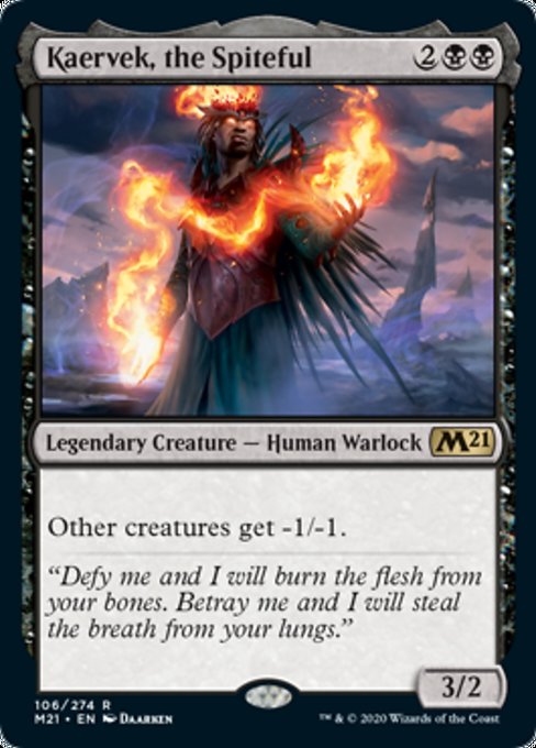 Kaervek, the Spiteful [Core Set 2021] | North Game Den