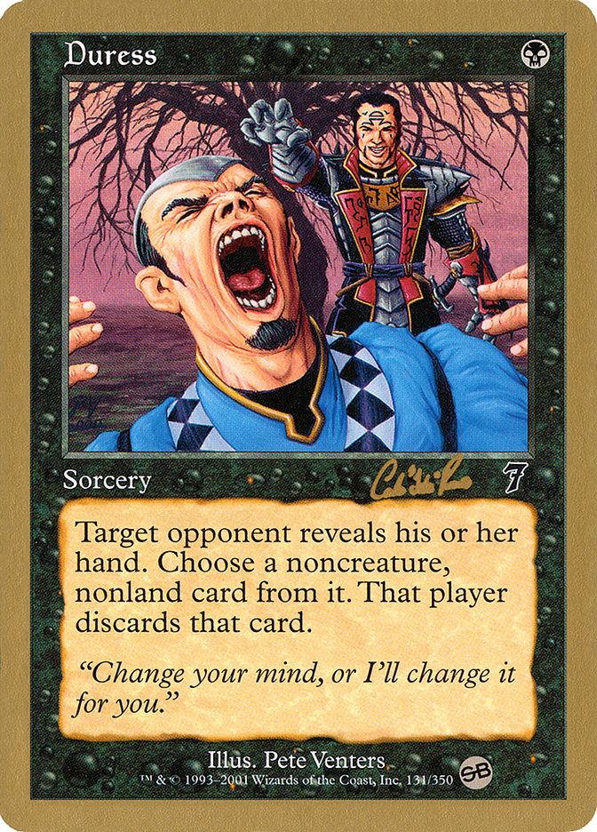 Duress (Carlos Romao) (SB) [World Championship Decks 2002] | North Game Den