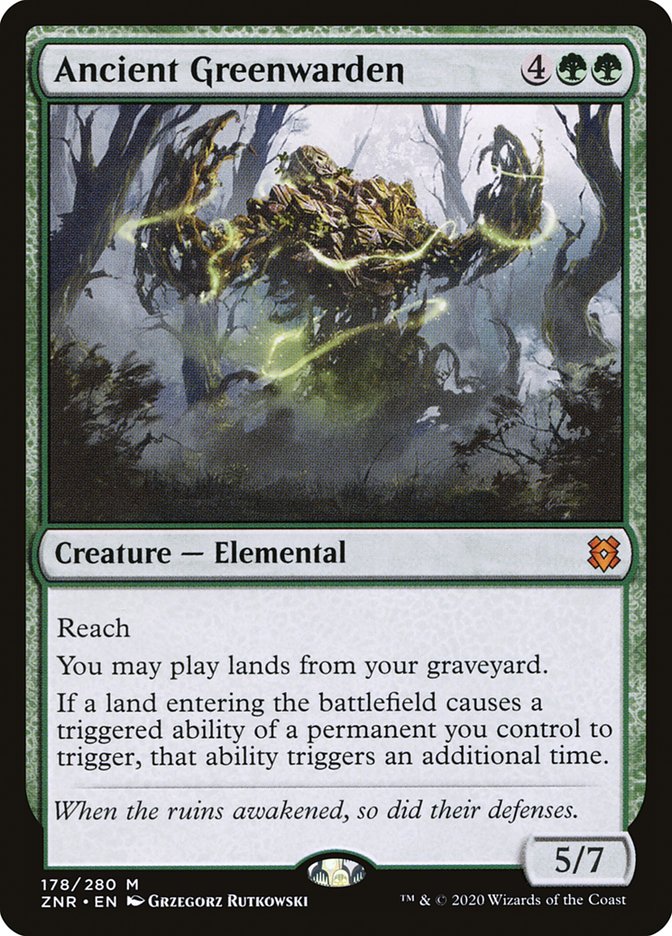 Ancient Greenwarden [Zendikar Rising] | North Game Den