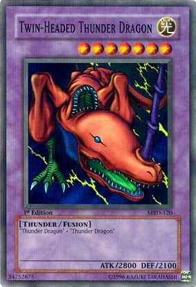 Twin-Headed Thunder Dragon [MRD-120] Super Rare | North Game Den