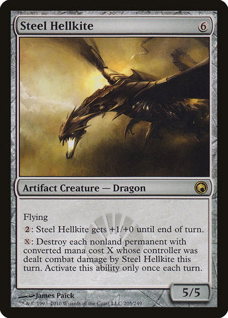 Steel Hellkite [Scars of Mirrodin] | North Game Den