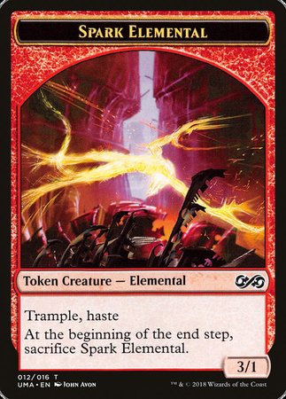 Spark Elemental Token [Ultimate Masters Tokens] | North Game Den