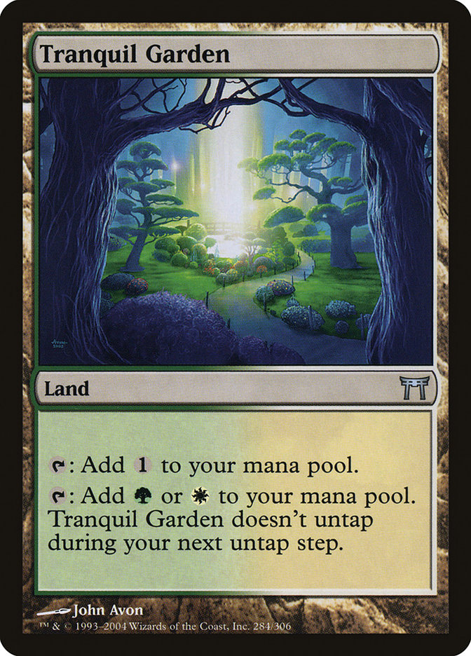 Tranquil Garden [Champions of Kamigawa] | North Game Den