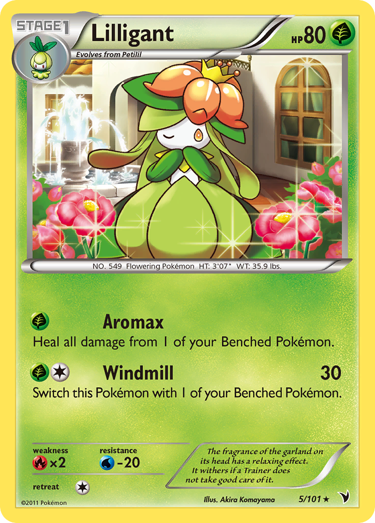 Lilligant (5/101) [Black & White: Noble Victories] | North Game Den