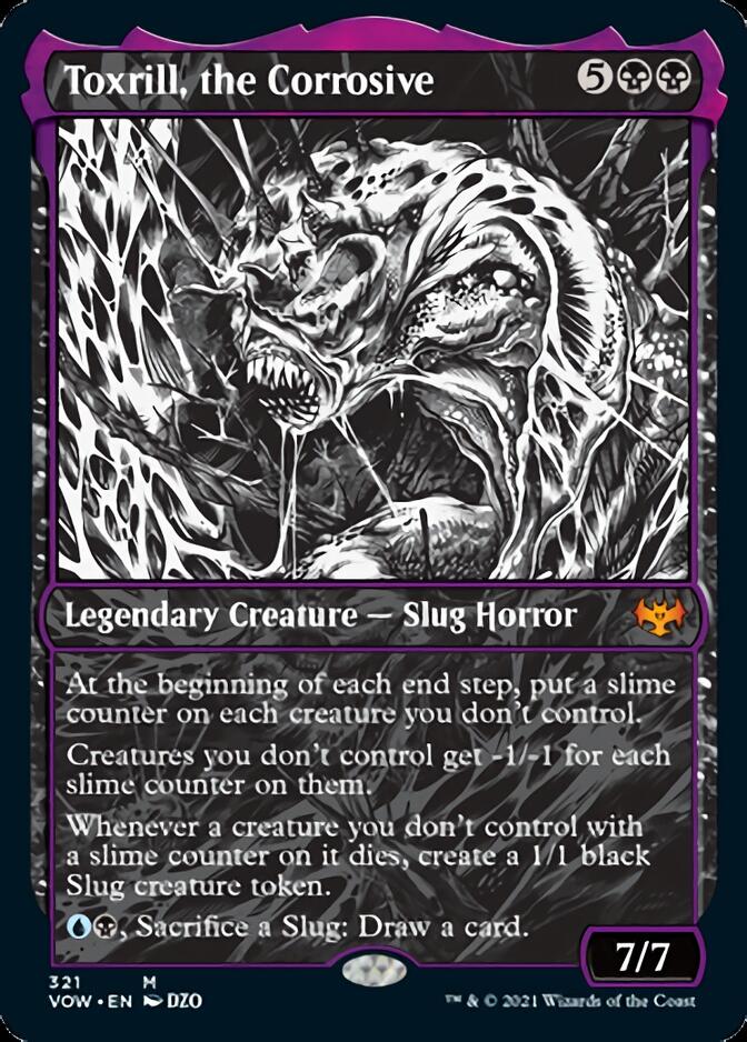 Toxrill, the Corrosive (Showcase Eternal Night) [Innistrad: Crimson Vow] | North Game Den