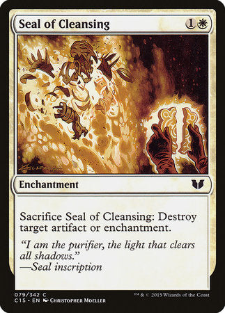Seal of Cleansing [Commander 2015] | North Game Den