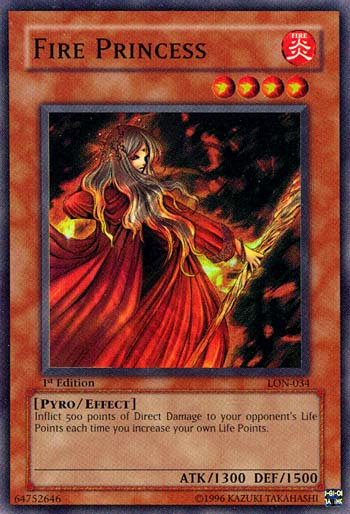 Fire Princess [LON-034] Super Rare | North Game Den