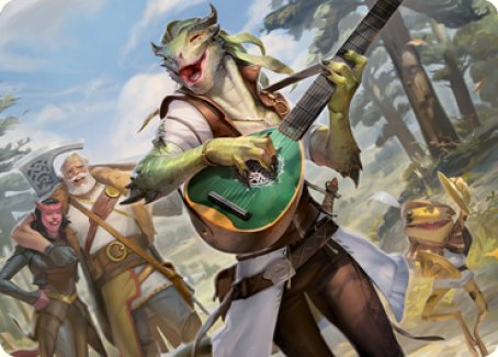 Wandering Troubadour Art Card [Dungeons & Dragons: Adventures in the Forgotten Realms Art Series] | North Game Den