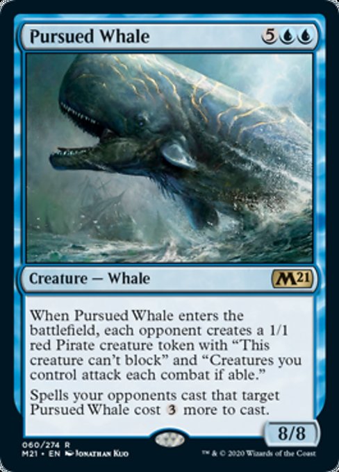 Pursued Whale [Core Set 2021] | North Game Den