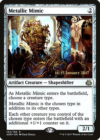 Metallic Mimic [Aether Revolt Promos] | North Game Den