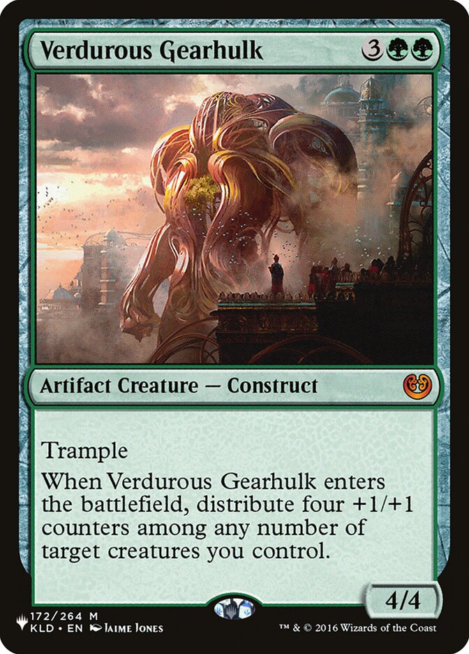 Verdurous Gearhulk [The List] | North Game Den