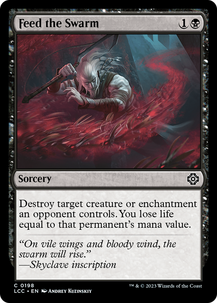 Feed the Swarm [The Lost Caverns of Ixalan Commander] | North Game Den