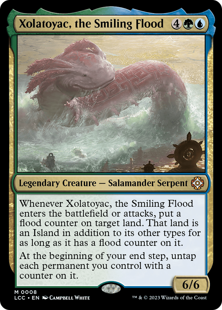 Xolatoyac, the Smiling Flood [The Lost Caverns of Ixalan Commander] | North Game Den