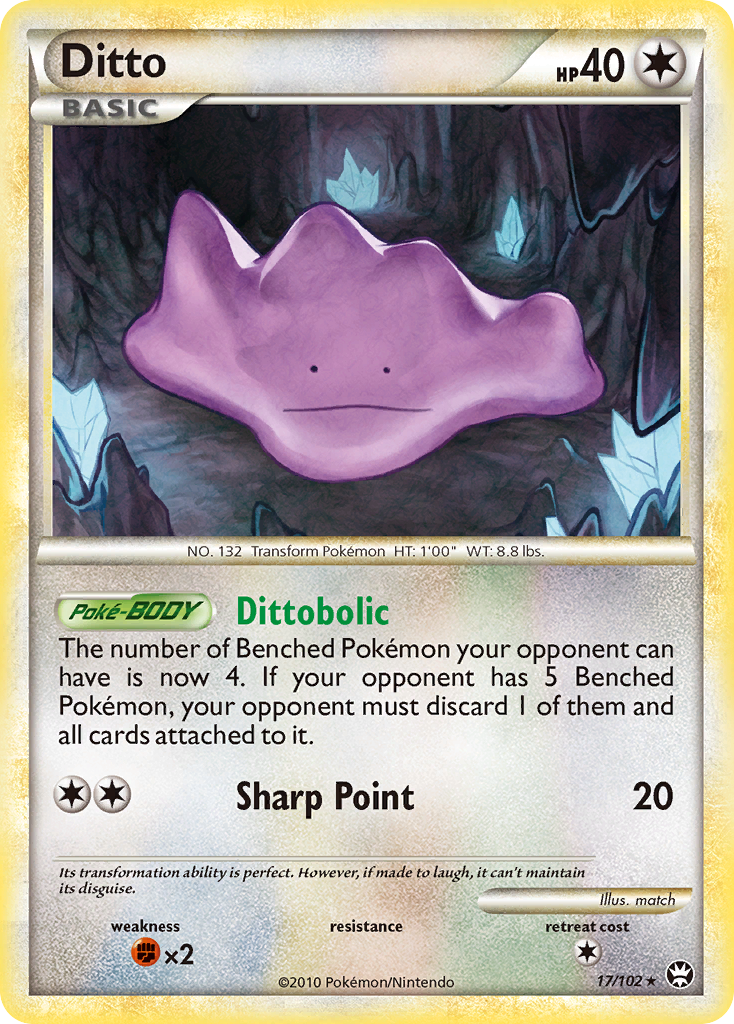 Ditto (17/102) [HeartGold & SoulSilver: Triumphant] | North Game Den