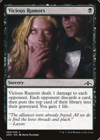 Vicious Rumors [Guilds of Ravnica] | North Game Den