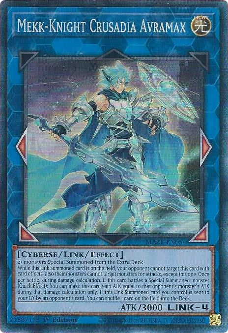 Mekk-Knight Crusadia Avramax [MAZE-EN054] Collector's Rare | North Game Den