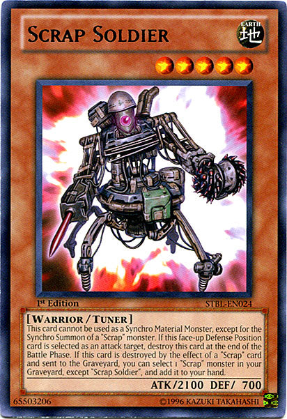 Scrap Soldier [STBL-EN024] Rare | North Game Den