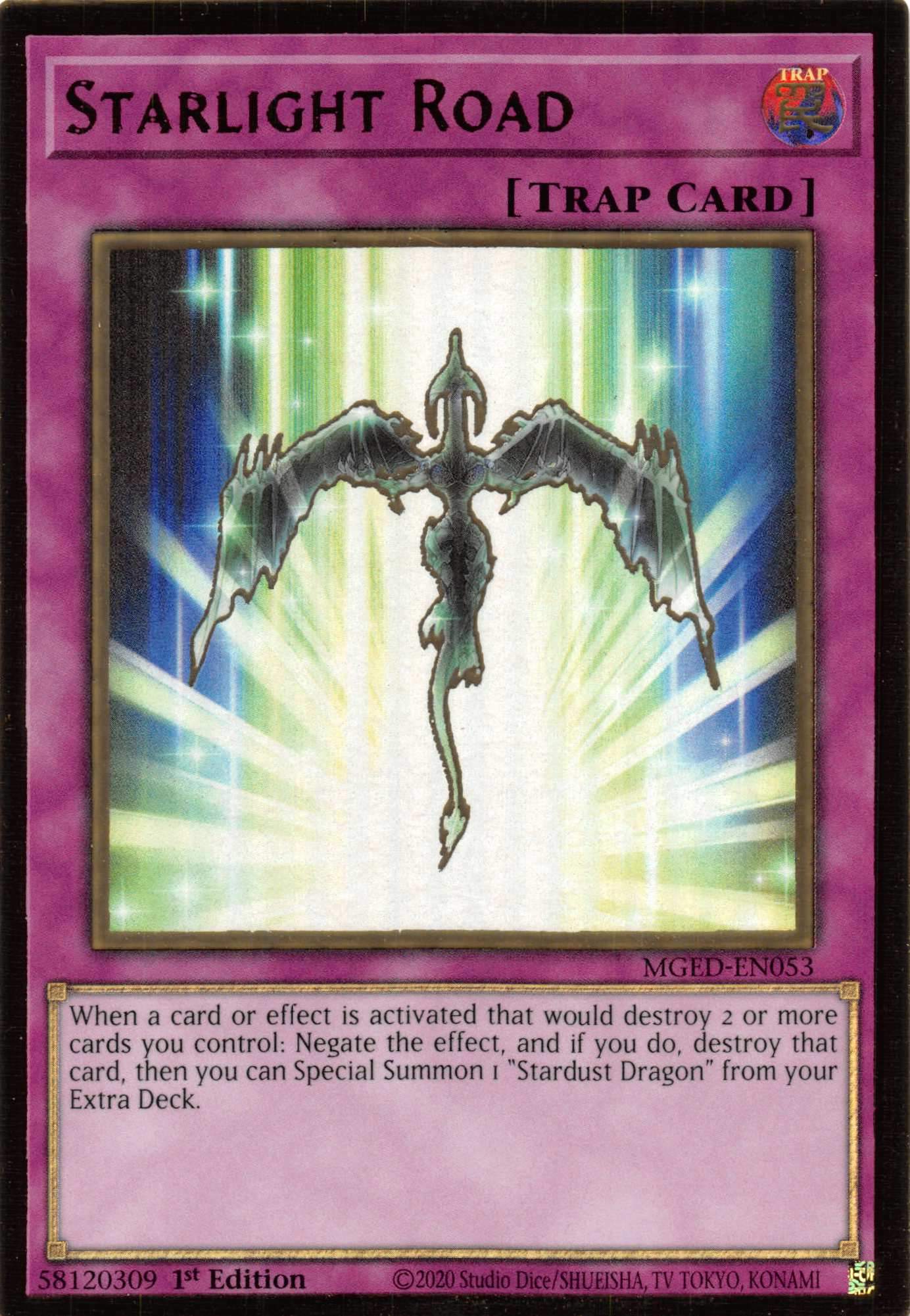 Starlight Road [MGED-EN053] Gold Rare | North Game Den