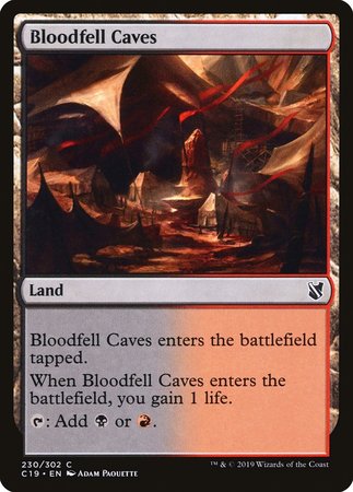 Bloodfell Caves [Commander 2019] | North Game Den