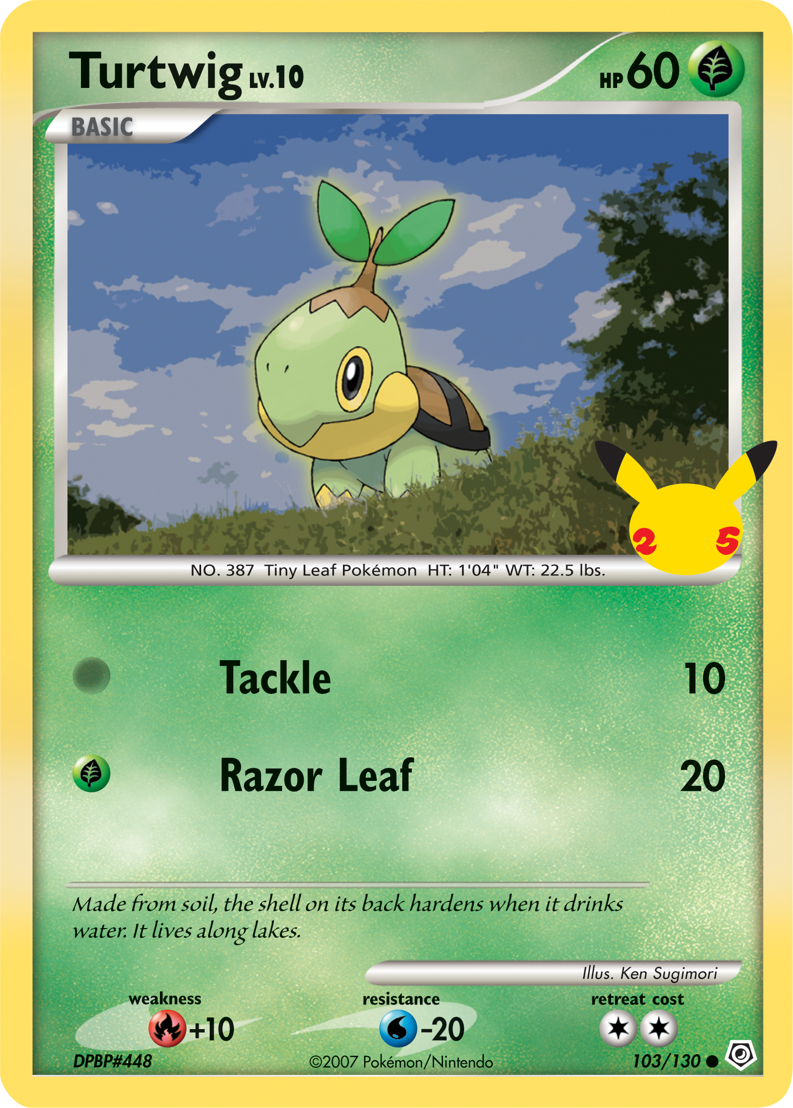 Turtwig (103/130) [First Partner Pack] | North Game Den