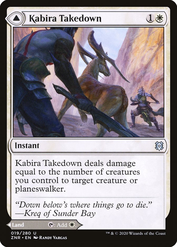 Kabira Takedown // Kabira Plateau [Zendikar Rising] | North Game Den