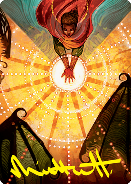 Grapeshot Art Card (Gold-Stamped Signature) [Strixhaven: School of Mages Art Series] | North Game Den