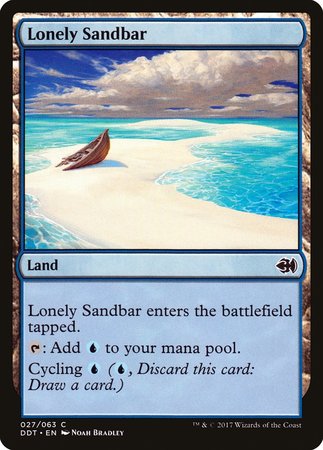 Lonely Sandbar [Duel Decks: Merfolk vs. Goblins] | North Game Den