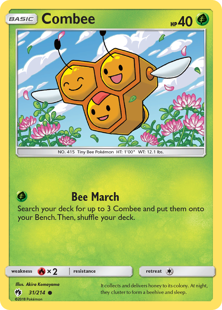 Combee (31/214) [Sun & Moon: Lost Thunder] | North Game Den