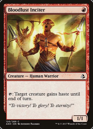 Bloodlust Inciter [Amonkhet] | North Game Den