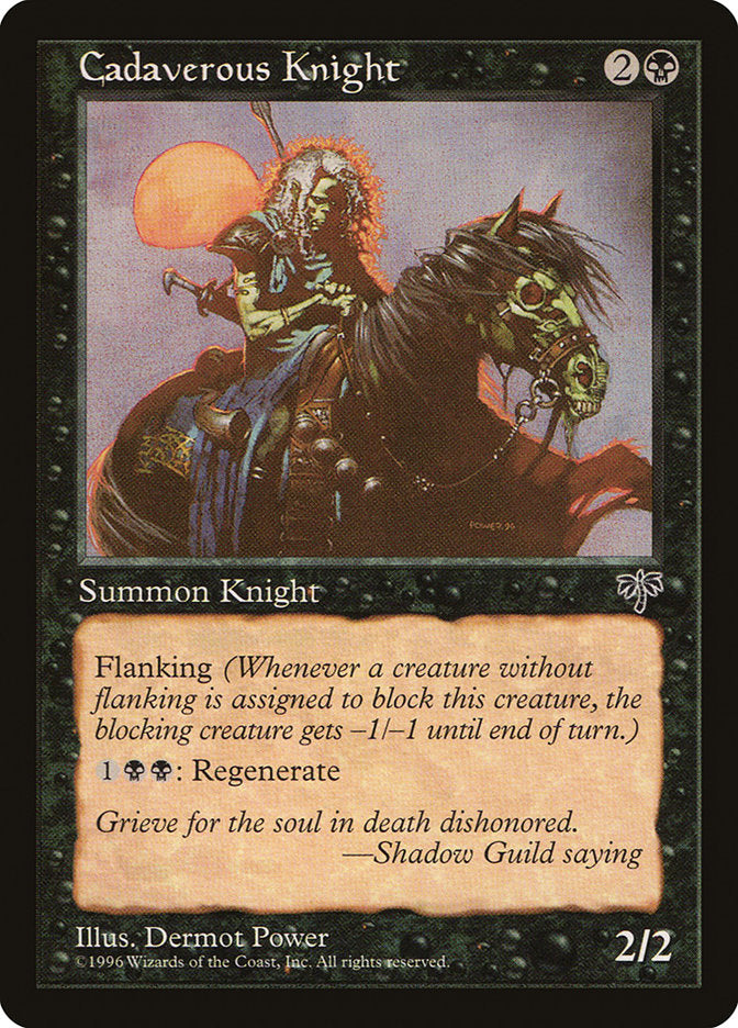 Cadaverous Knight [Mirage] | North Game Den
