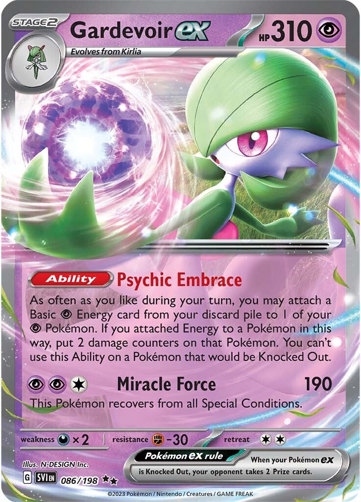 Gardevoir ex (086/198) [Scarlet & Violet: Base Set] | North Game Den