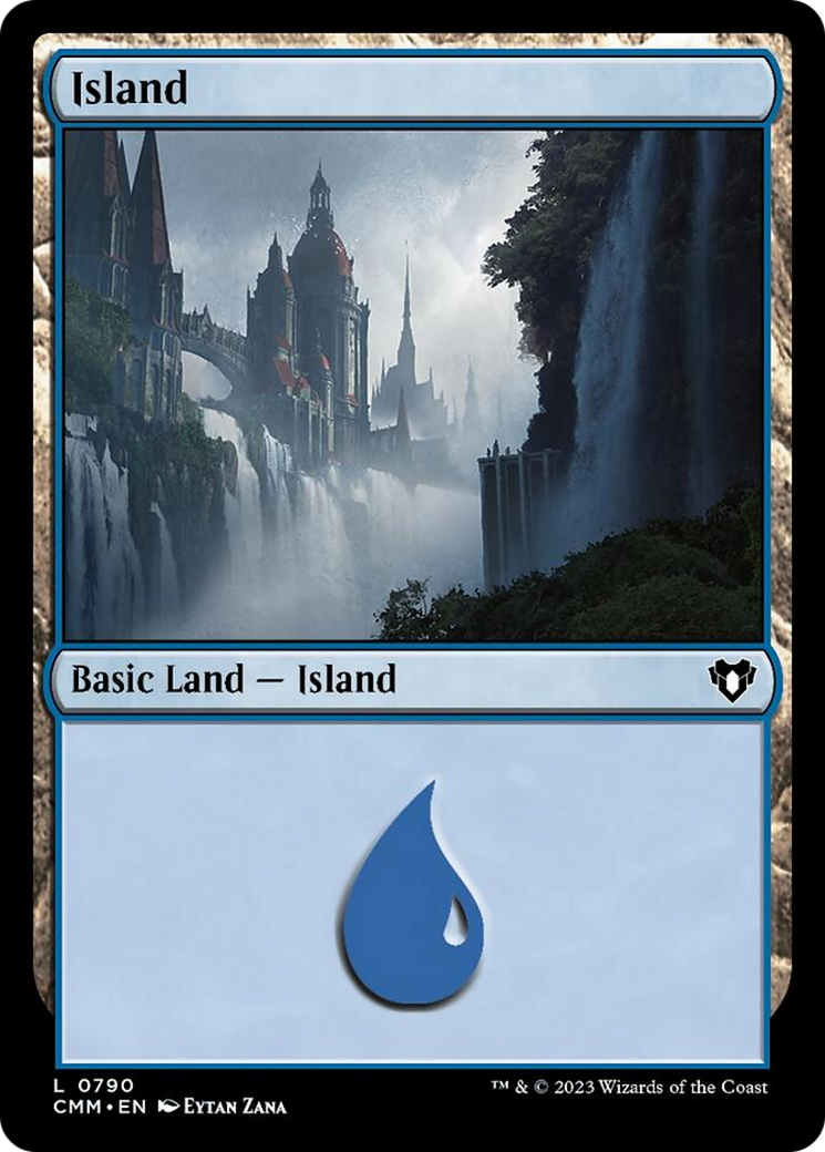 Island (790) [Commander Masters] | North Game Den